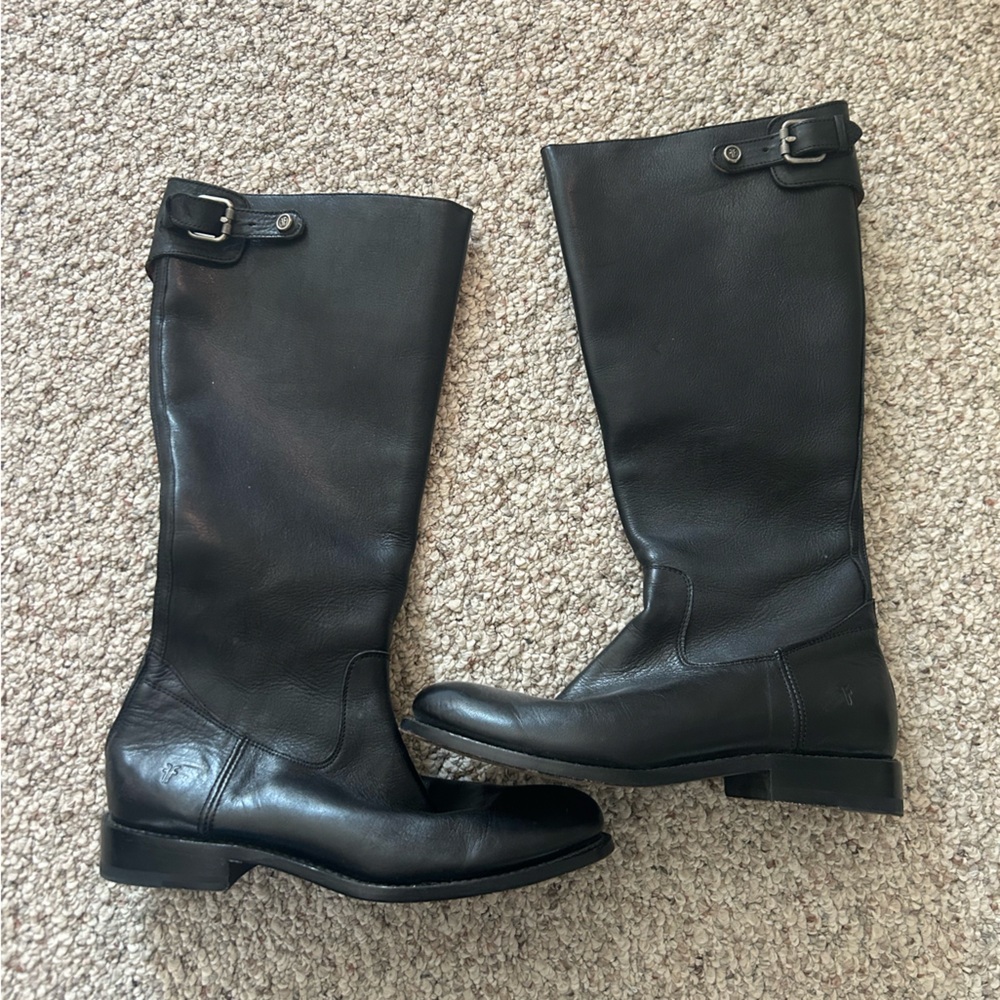 Women’s Frye Black Leather Boots